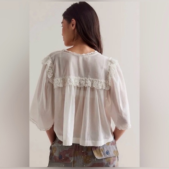 Free People Luna Top Sz M - Picture 3 of 15